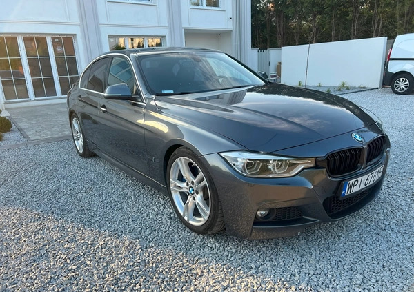 BMW Seria 3 cena 89500 przebieg: 98500, rok produkcji 2018 z Warszawa małe 92